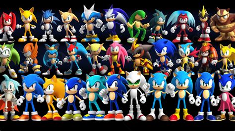 personagens sonic nomes|Todos os principais personagens dos jogos de Sonic!